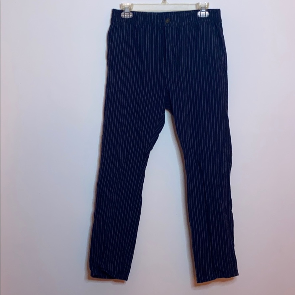 Pin striped business casual men’s pants